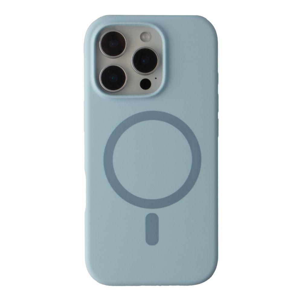 Чохол Glow Silicone Case with Magsafe для iPhone 16 Pro Max Колір Blue