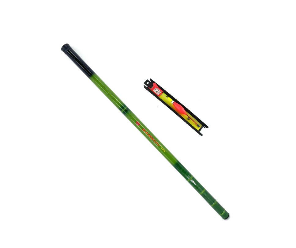 Вудка махова BAMBOO Бамбук 5,4м з оснасткою