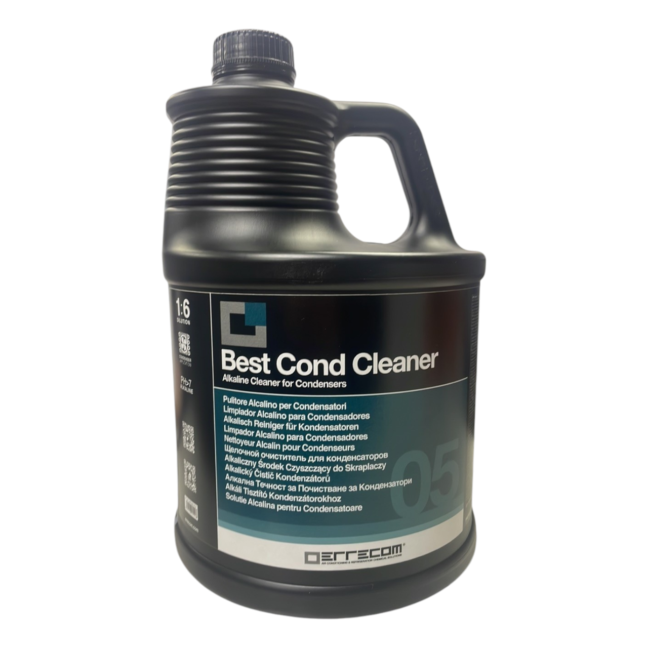 Лужний очисник для конденсаторів BEST COND CLEANER SPRAY 5 л концентрат РОЗБАВЛЕННЯ 1:6 (AB1209.P.01)