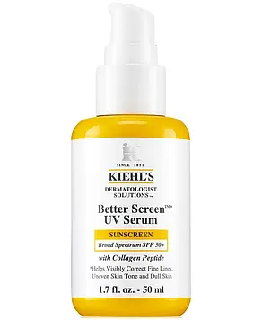 Kiehl's Better Screen UV Serum SPF 50 - 50 мл - Захисна сироватка з SPF 50 для обличчя