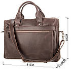 Сумка для ноутбука SHVIGEL 11026 Коричнева, фото 3