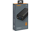 Повербанк Videx 30000mAh VPB-297 PD22.5W+QC3.0, швидка зарядка, Power Delivery (PD) до 20W, фото 3