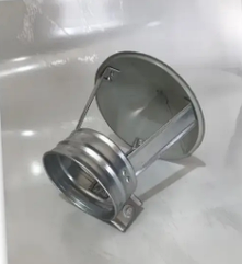 Ø 150  стінка 0.6 мм Грибок для димоходу  (нержавіюча сталь) ДМ