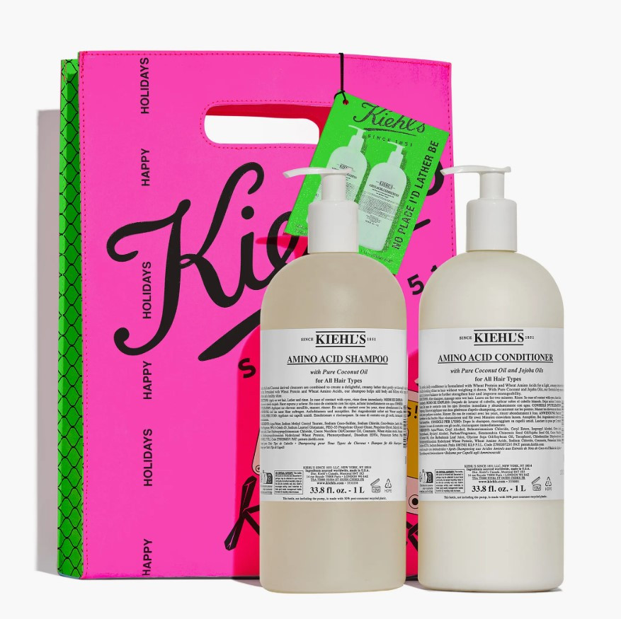 Набір шампунь та кондиціонер із амінокислотами Kiehl's Amino Acid Shampoo & Conditioner, 2Х1000 мл