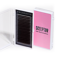 Вії Dark Chocolate PRIZMATIC SCULPTOR 20ліній L 0.07 (7-13)