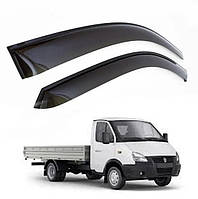 Дефлекторы окон ГАЗ 3302 Газель (на скотче) ветровики Газель
