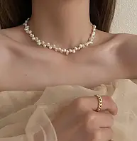 Кольє чокер перлове Fashion Jewerly