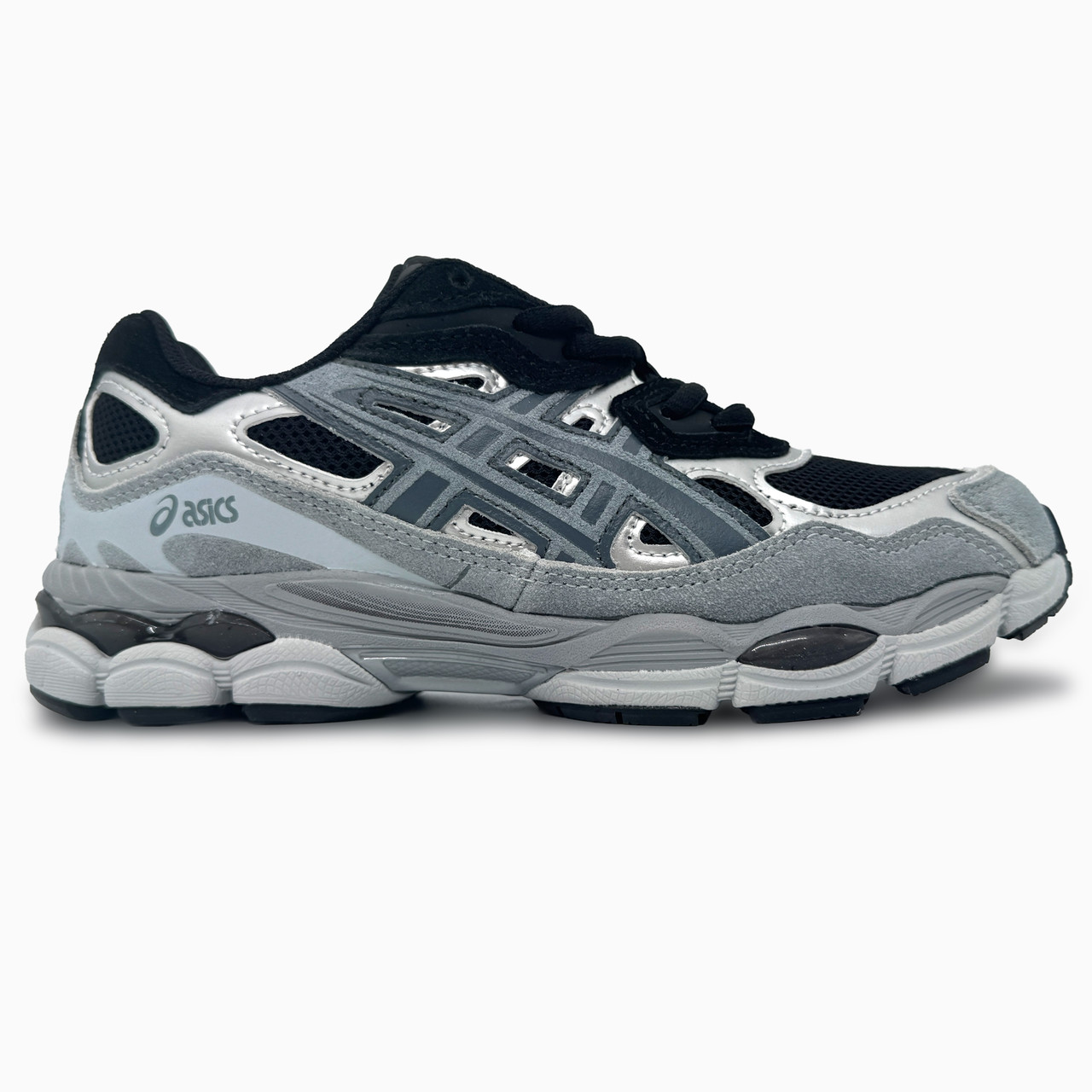 Кросівки чоловічі сірі Asics Gel-NYC Grey Black (19570), фото 1