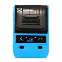 ТОП! Принтер етикеток UKRMARK AT 10EW USB, Bluetooth, NFC, blue (900319) - (gHome)