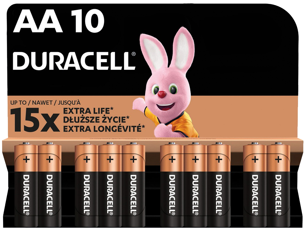 Батарейка Duracell LR06 MN1500 уп. 1x10 шт.
