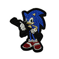 Шеврон "Сонік" на липучці.