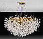 Кришталева люстра підвіс "Гліцинія" із серії "Люстри Серпента", 8 ламп 22602-600GD, фото 7