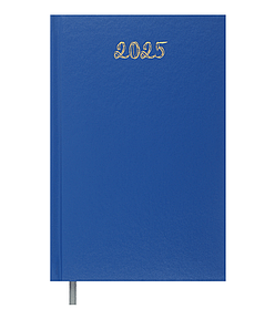 Щоденник датований А5 2025 Optimal Тверда обл. Синій 320 стор. У лінію (BM2121-02) Buromax