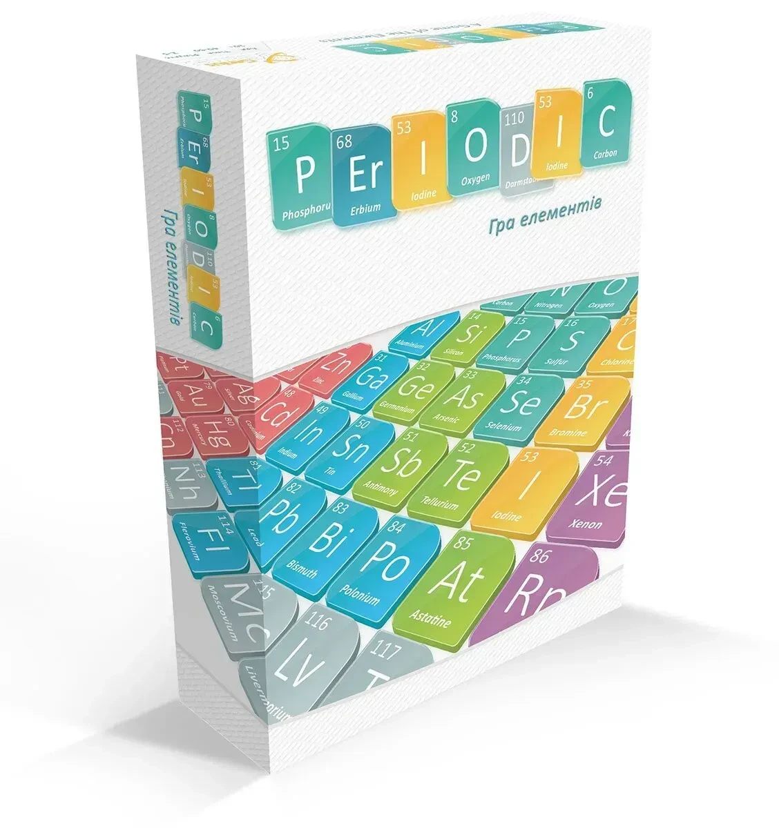 Настольная игра Periodic: Гра елементів (Таблица Менделеева)