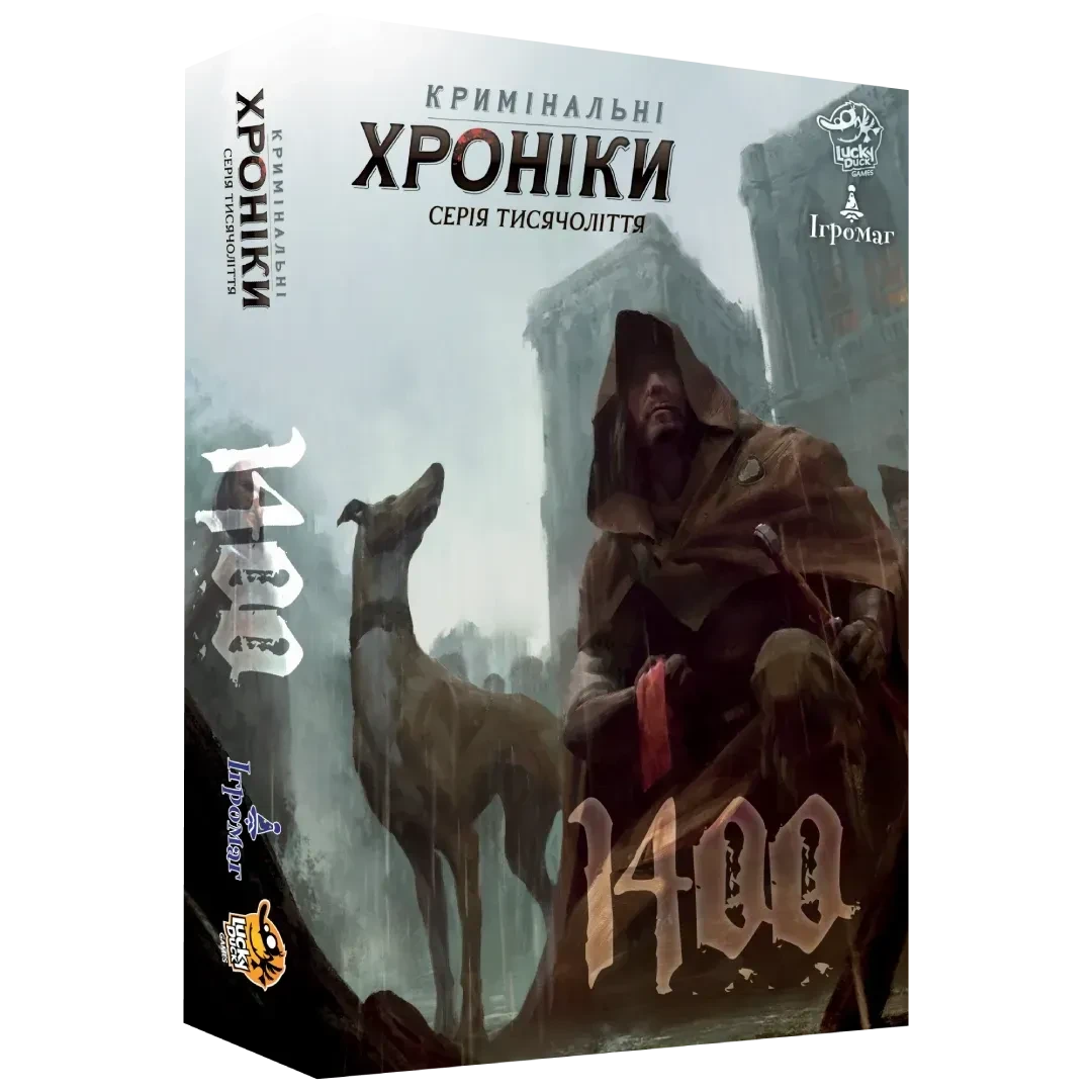 Настільна гра Кримінальні хроніки. 1400 (Chronicles of Crime)