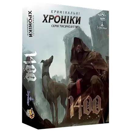 Настільна гра Кримінальні хроніки. 1400 (Chronicles of Crime), фото 1