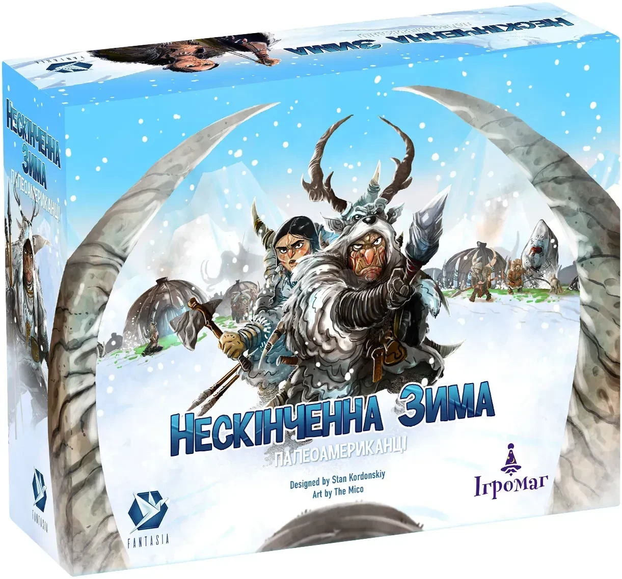 Настольная игра Нескінченна Зима. Палеоамериканці (Endless Winter)