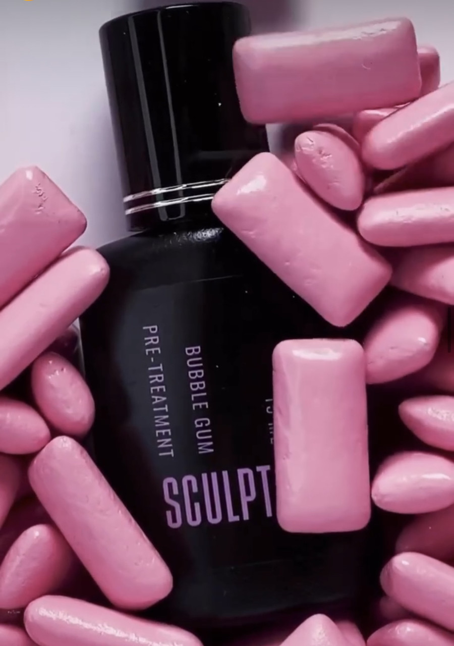 Знежирювач для вій «Sculptor Bubble Gum», жуйка 15 мл