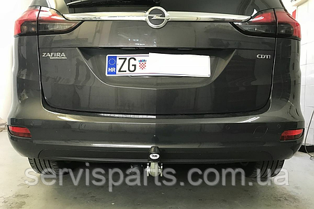 Фаркоп Opel Zafira C Tourer 2012-2019 (Опель Зафіра С) оцинкований, фото 1