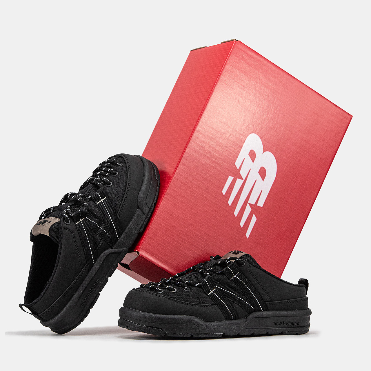 Кросівки чоловічі чорні New Balance CRV Mule V2 Black (19699)