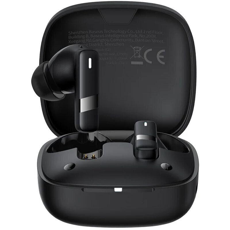 Бездротові вакуумні навушники Baseus Bowie E20 True Wireless Earphones Black A00069700113-00