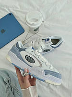 Замшеві голубі жіночі кросівки Adidas Originals ADI2000X Люкс Демісезонні кросівки Адідас