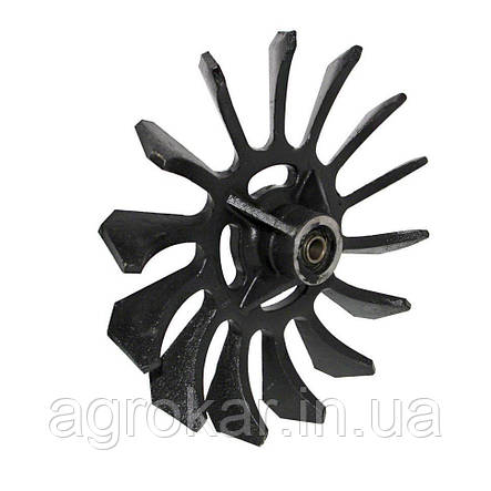 Колесо лопатеве ліве (AA39968, GA6434, RM6155, 6200-152-L) до просапних сівалок John Deere, KINZE від Shoup, фото 3