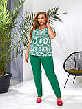 Костюм брюки та блузка в кольорах 8674, фото 10