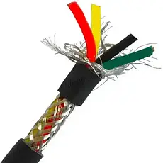 Кабель мікрофонний Sound Star 4 жили, 16 × 0.20 мм, Cu, Ø 7.2 мм, чорний, 100 м, фото 3