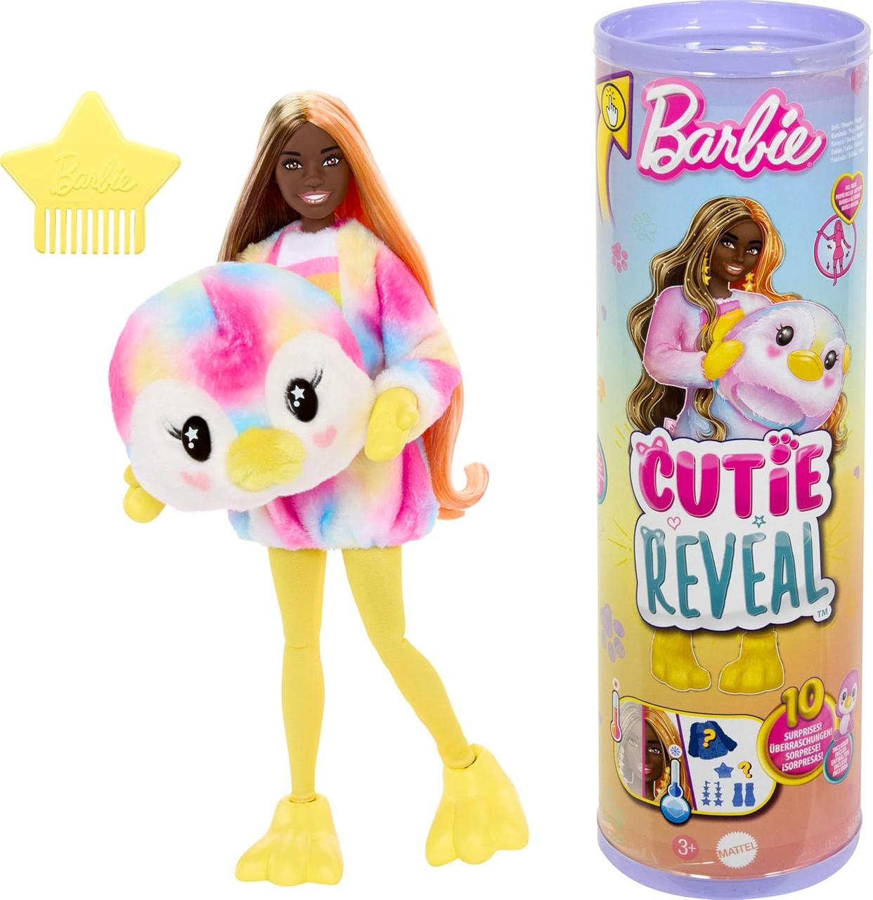 Barbie Лялька-пінгвін із серії Cutie Reveal Dream HRK40