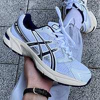 Білі текстильні чоловічі кросівки Asics Gel 1130 ‘White Midnight’  Демісезонні Асікс Гель Сітка