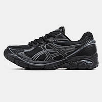 Чорні текстильні чоловічі кросівки Asics GT-2160 Black Grey Демісезонні Асікс Гель Сітка