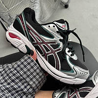 Чорні текстильні жіночі кросівки Asics GT-2160 Black Silver Демісезонні Асікс Гель 2160