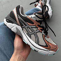 Сірі текстильні чоловічі кросівки Asics GT-2160 Oyster "Grey Brick Dust" Демісезонні Асікс Гель Сітка