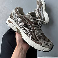 Коричневі текстильні чоловічі кросівки Asics GT 2160 Dark Taupe Демісезонні Асікс Гель Сітка