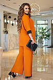 Костюм трійка штани блуза і жакет у кольорах 8675, фото 7