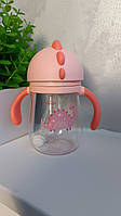 Детский поильник непроливайка с трубочкой Coral 240мл