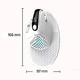 Мишка Анатомічна Бездротова Вертикальна Delux M618 XSD Seeker Ергономічна для ПК ноутбука Біла, фото 7