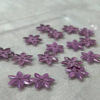 Ø12мм Паєтка квіточка грані 5г - бузковий