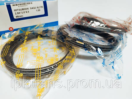 Кільця поршневі двигуна MITSUBISHI S4Q2, S4Q STD № 3061770010, 30617-70010, фото 2