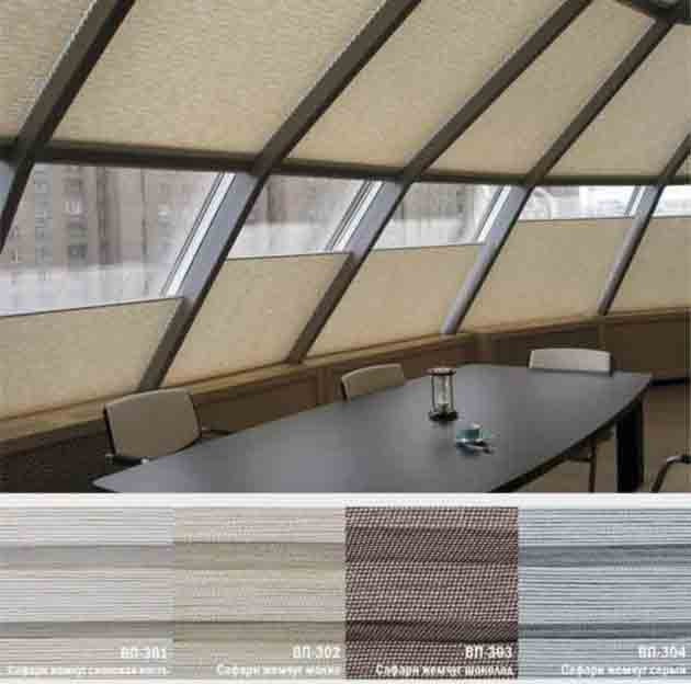 Штори-плісе Сафарі перлів, фото 1