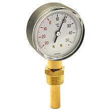 Термометр вертикальний для опалення Cewal Ø 63 мм (60°C) 5 см ударостійкий (Італія) 91646052