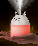 Зволожувач повітря Xo Humidifiers Cat з RGB підсвічуванням 300ml White (7_02005), фото 5