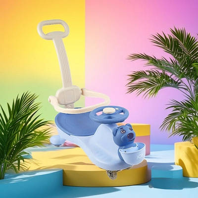 Крутий автомобіль толокар для дітей машинка каталка транспорт для малюків батьківська ручка світло звук бампер