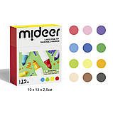 Маркери дитячі-універсальні фломастери, 12шт Mideer (склад), фото 3