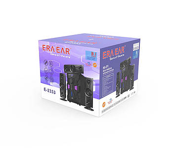 Музичний центр із блютузом ERAEAR E-2333/ 9661 (1 шт)