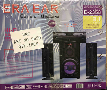 Музичний центр із блютузом ERAEAR E-2353/ 9659 (1 шт)
