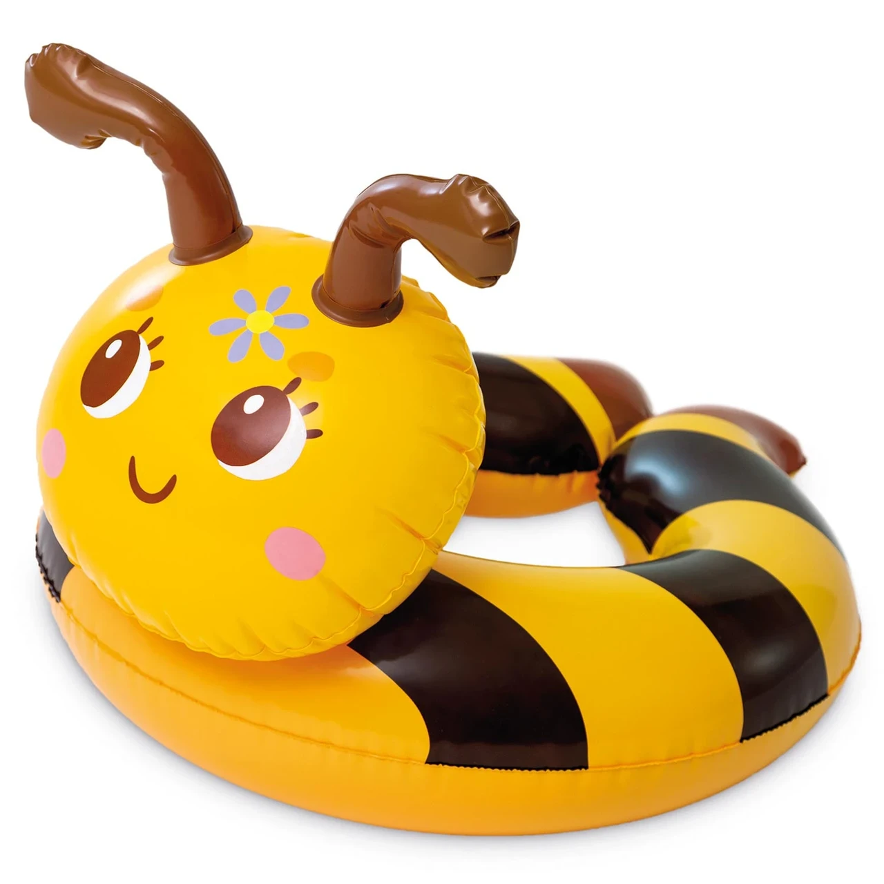 Надувний дитячий безрозмірний коло Intex «Бджілка», 58 х 55 см 3-6 років, фото 1