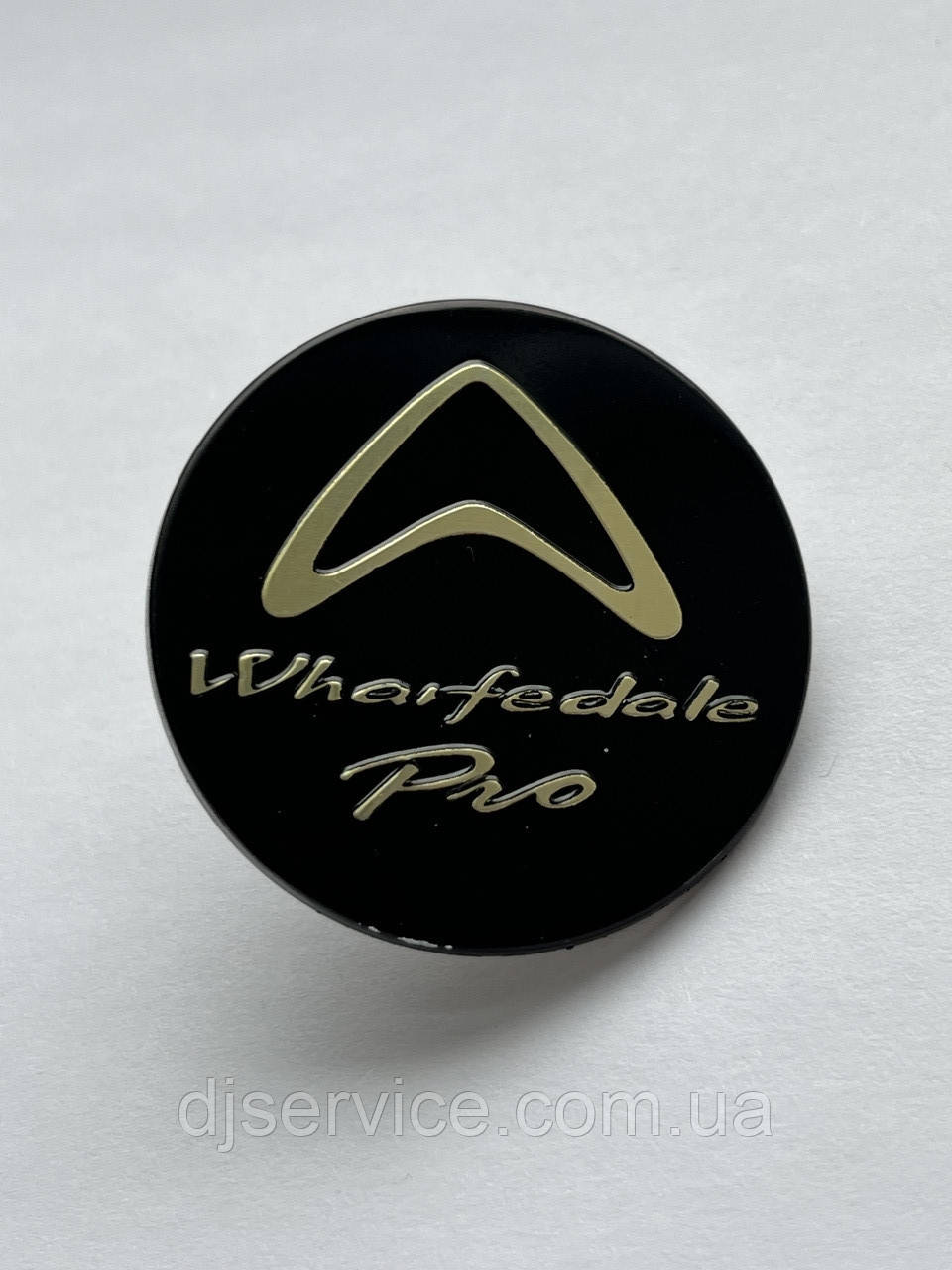 Значок , наклейка, логотип 40мм (metall) на сітку колонки Wharfedale, фото 1