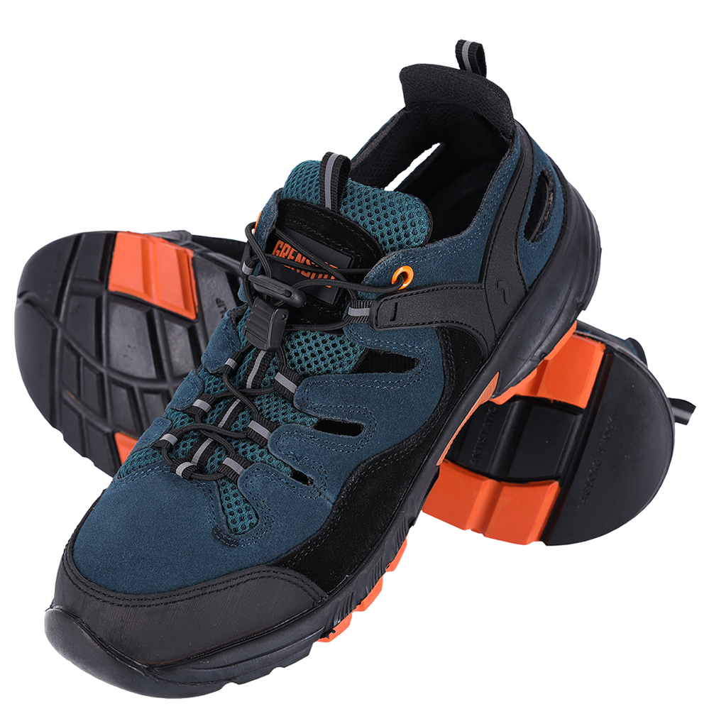 Захисні робочі сандалі чоловічі,спецвзуття без метал носка,босоніжки літні,легке зручне взуття Польща REIS, фото 1